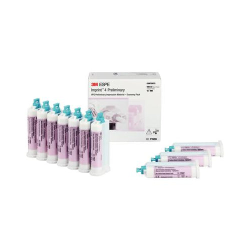3M ESPE 71539 Imprint 4 Preliminary Medium Body Regular Set Economy 10 x 50ml/pk 3M ESPE 71539 Imprint 4 Preliminary Medium Body Regular Set Economy 10 x 50ml/pk